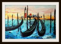 Gondoles à Venise